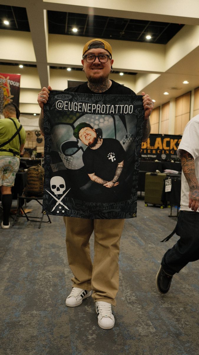 Tattoo award won by Eugene Serdiuk